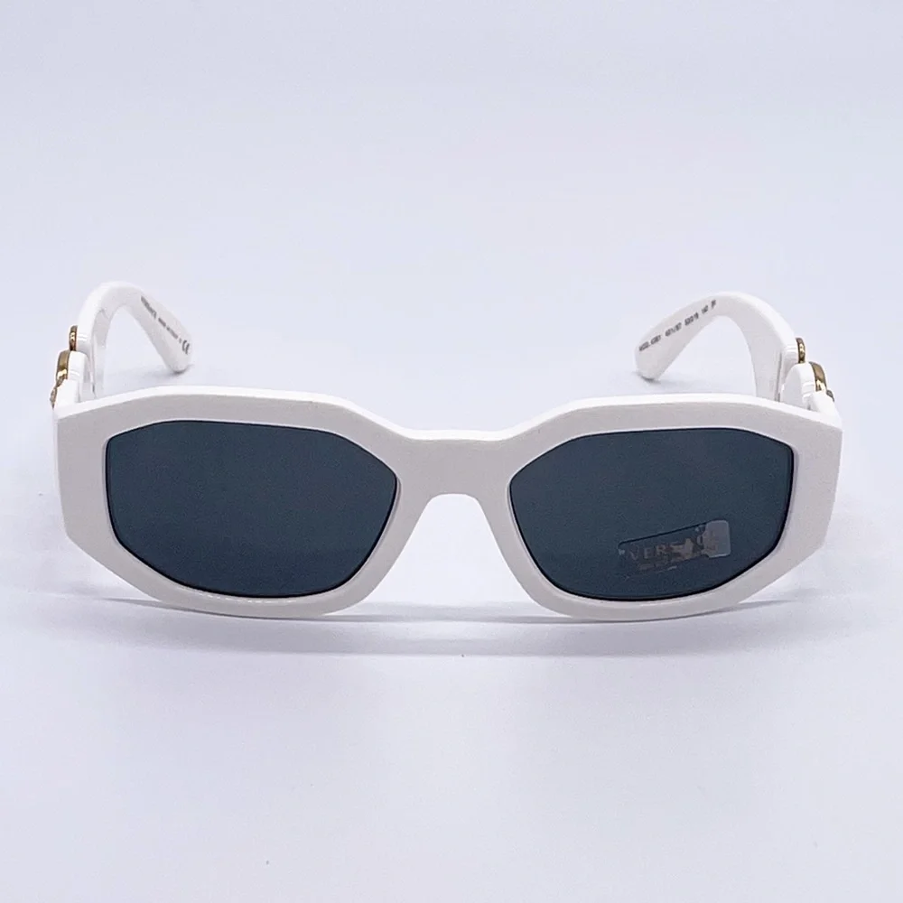 NEW VE4361 VERSACE MEDUSA VE 4361 401/87 WHITE SUNGLASSES MOD 4361